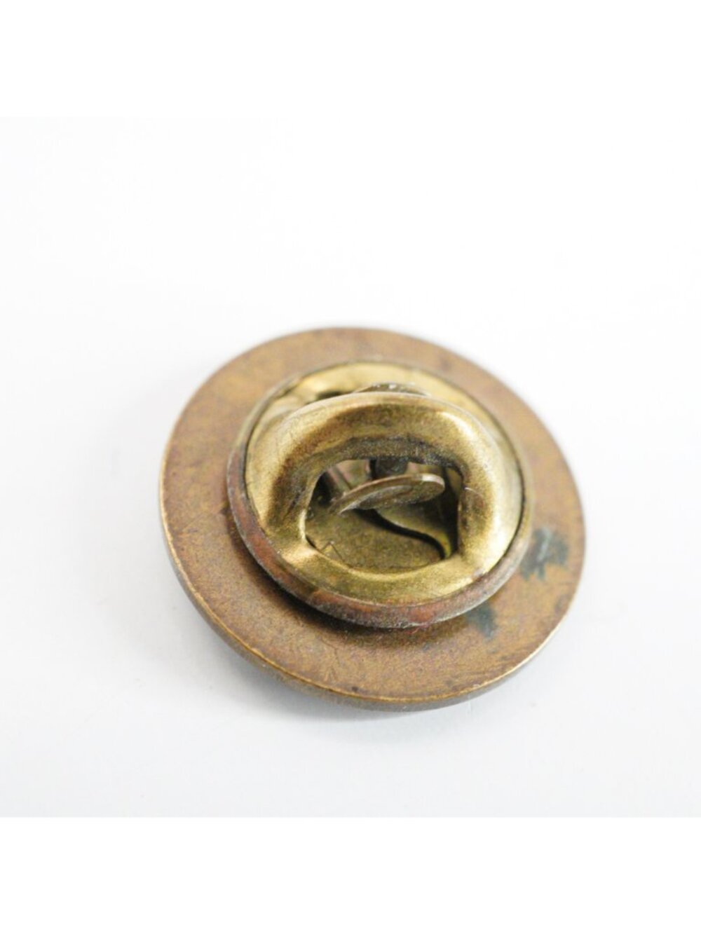 Bobcat Cub Scouts Vintage Round Lapel Pin Bronze Tone - Picture 3 of 5